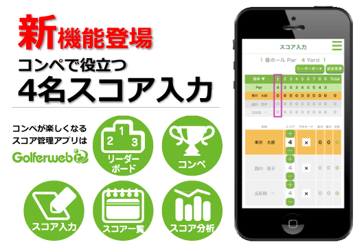 Golferweb���ץ�4̾����������